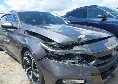 2018 Honda Accord Sport из США, поврежденный, VIN 1HGCV1F37JA122227